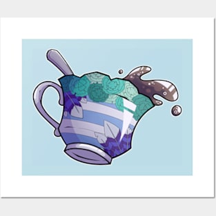 LGBTea Cups - mlm pride Posters and Art